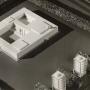 maquette 3e ontwerp Bedaux en vd Laan 1959